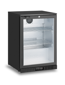 One swing door back bar cooler