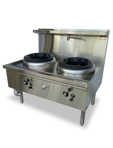 JASPER Double Wok Range(duckbill burner) LPG